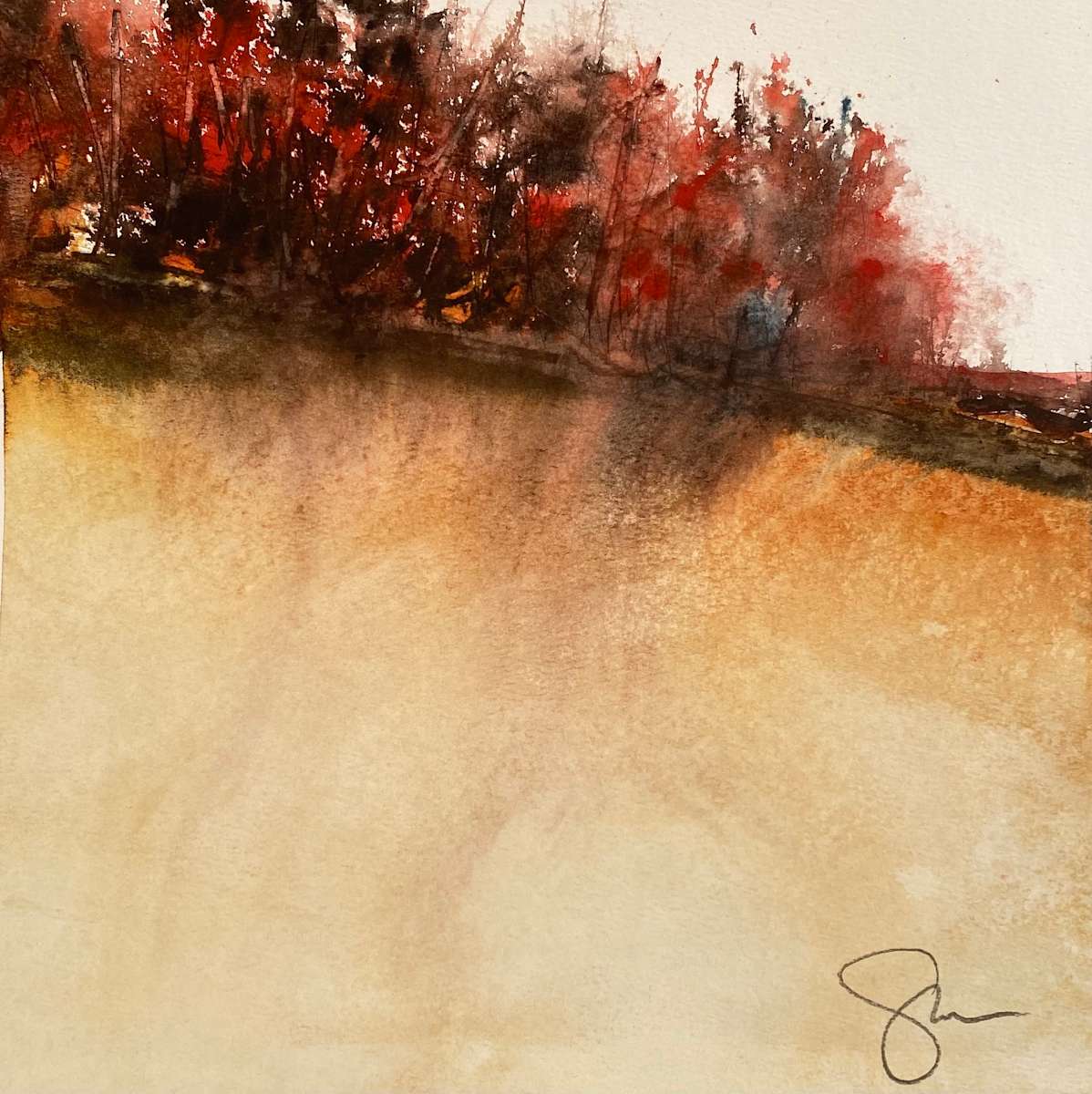 Oliver's Choice by Steve Griggs Watercolor 