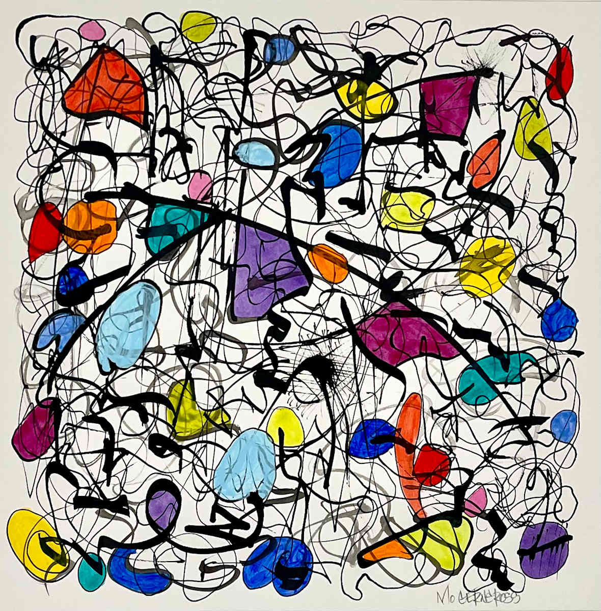 "Rainbow Stones #1" by Mo Gerngross, Image 1.