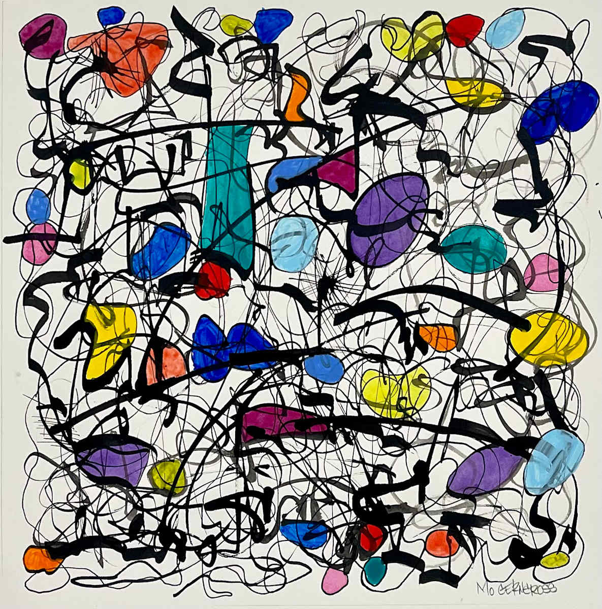 "Rainbow Stones" #3 by Mo Gerngross, Image 1.