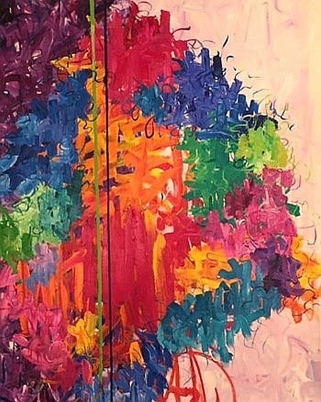 "Split Spill" by Mo Gerngross, Image 1.