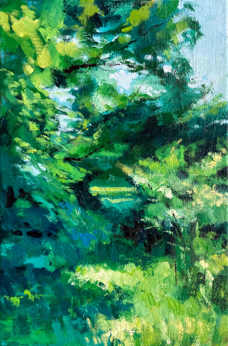 Wimpole Woods by Ian Dugdale 