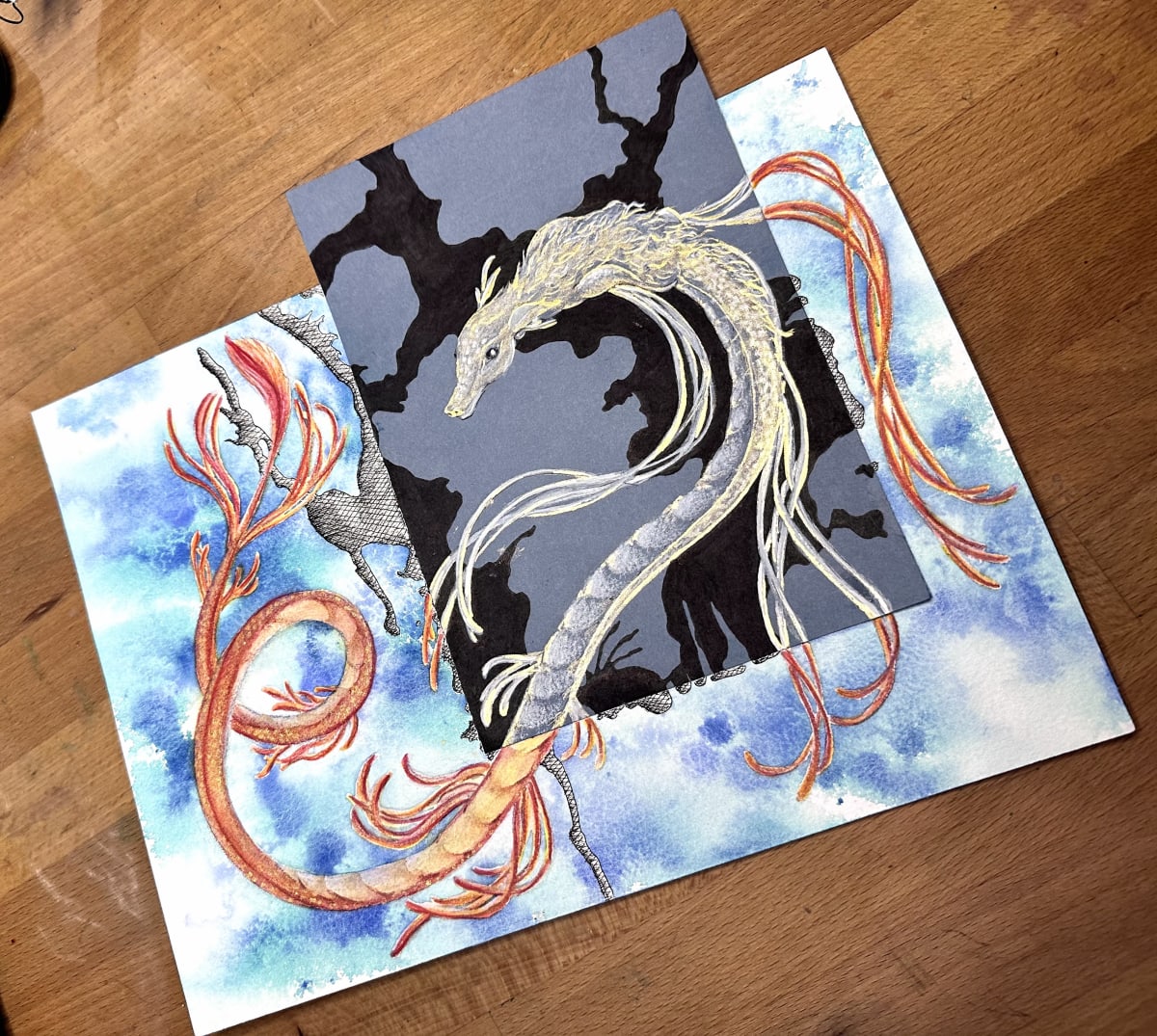 Dual dragon by Tati Tung, Image 1.