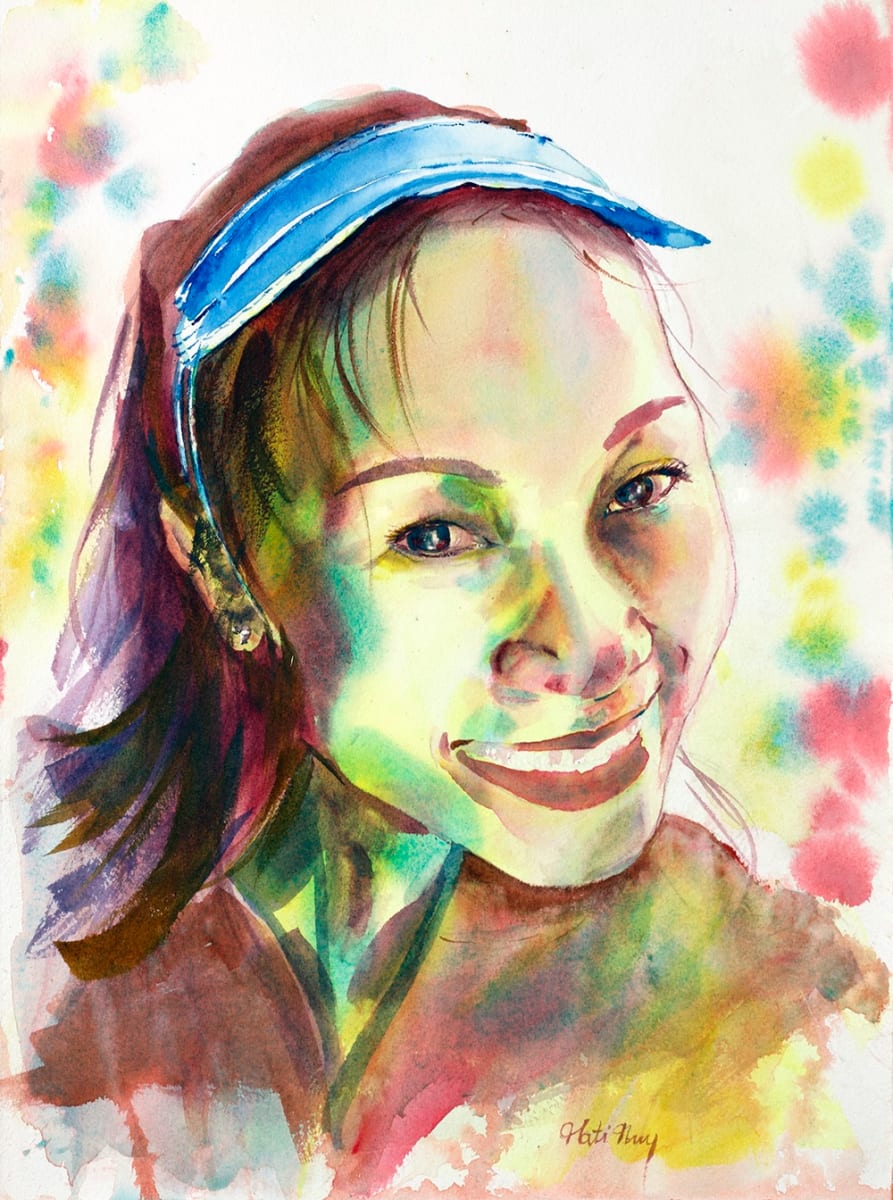 Not as a visor! by Tati Tung  Image: Tati Tung