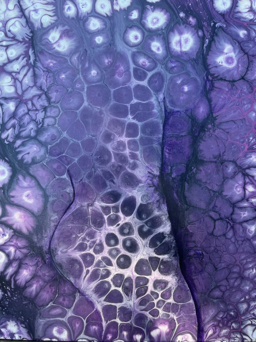 Purple Cell-a-bration by Carol Rivas, Image 1.