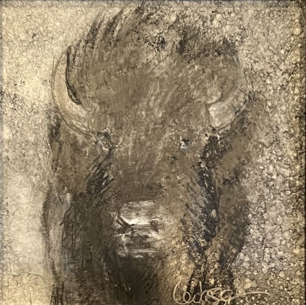 Bison II by Jeanne Levasseur 