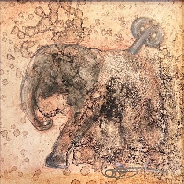 Elephant Windup by Jeanne Levasseur 
