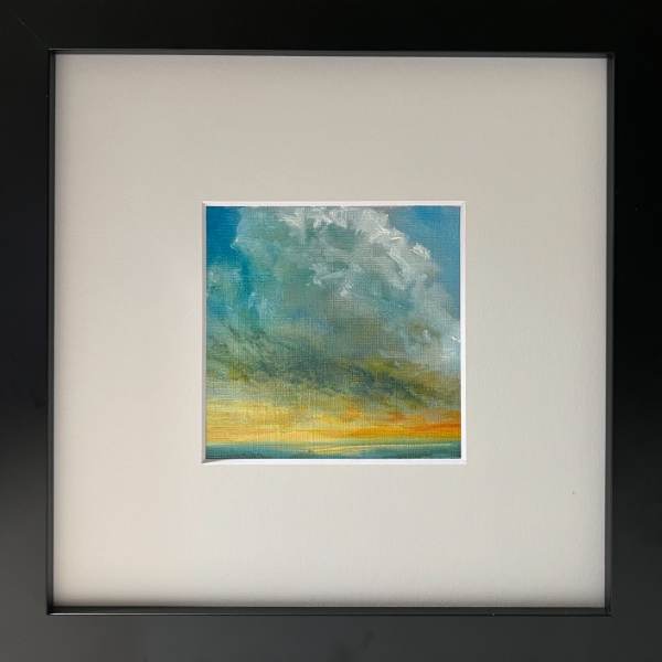 Ferry Sunset by Jeanne Levasseur 