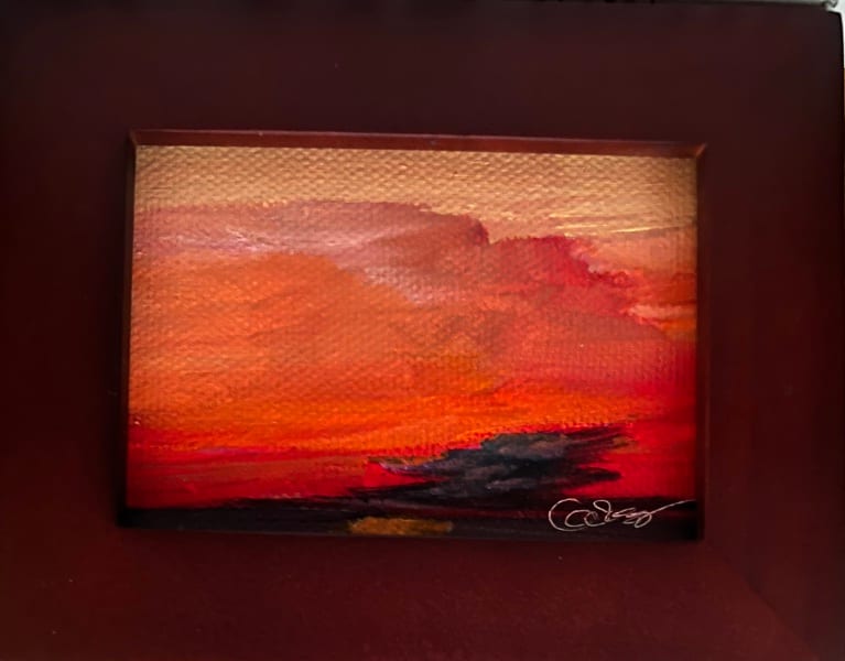 Fire Sky by Jeanne Levasseur 