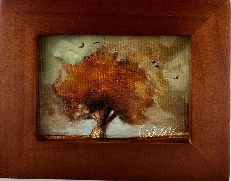 Leaning Maple by Jeanne Levasseur 