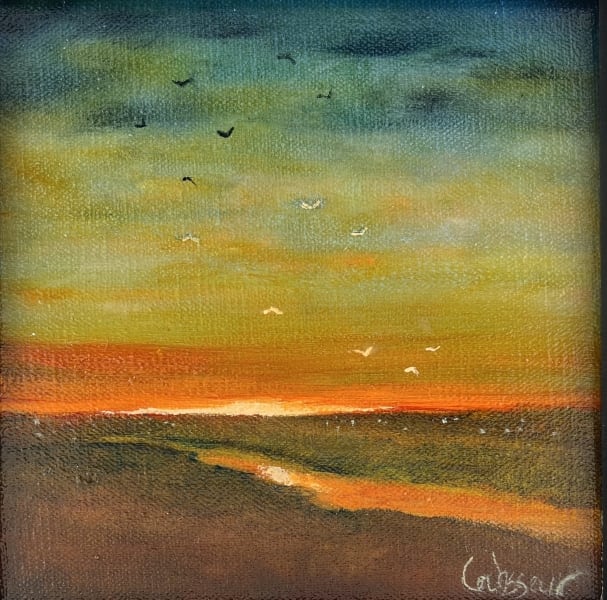 Sunset by Jeanne Levasseur 