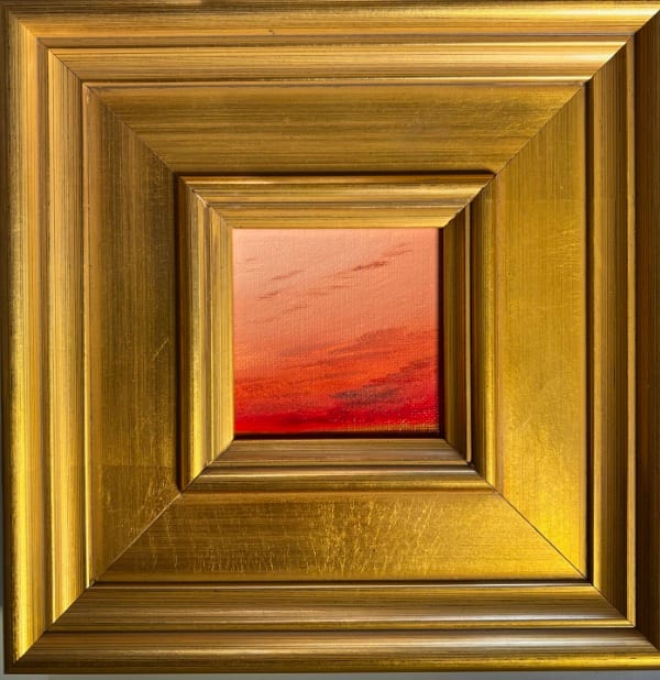 Santa Fe Sundown by Jeanne Levasseur 