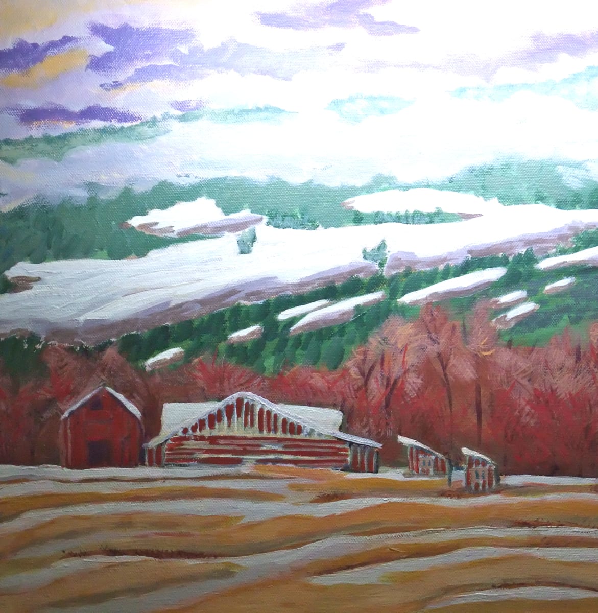 Winter I by Kenna Lee Barradell 
