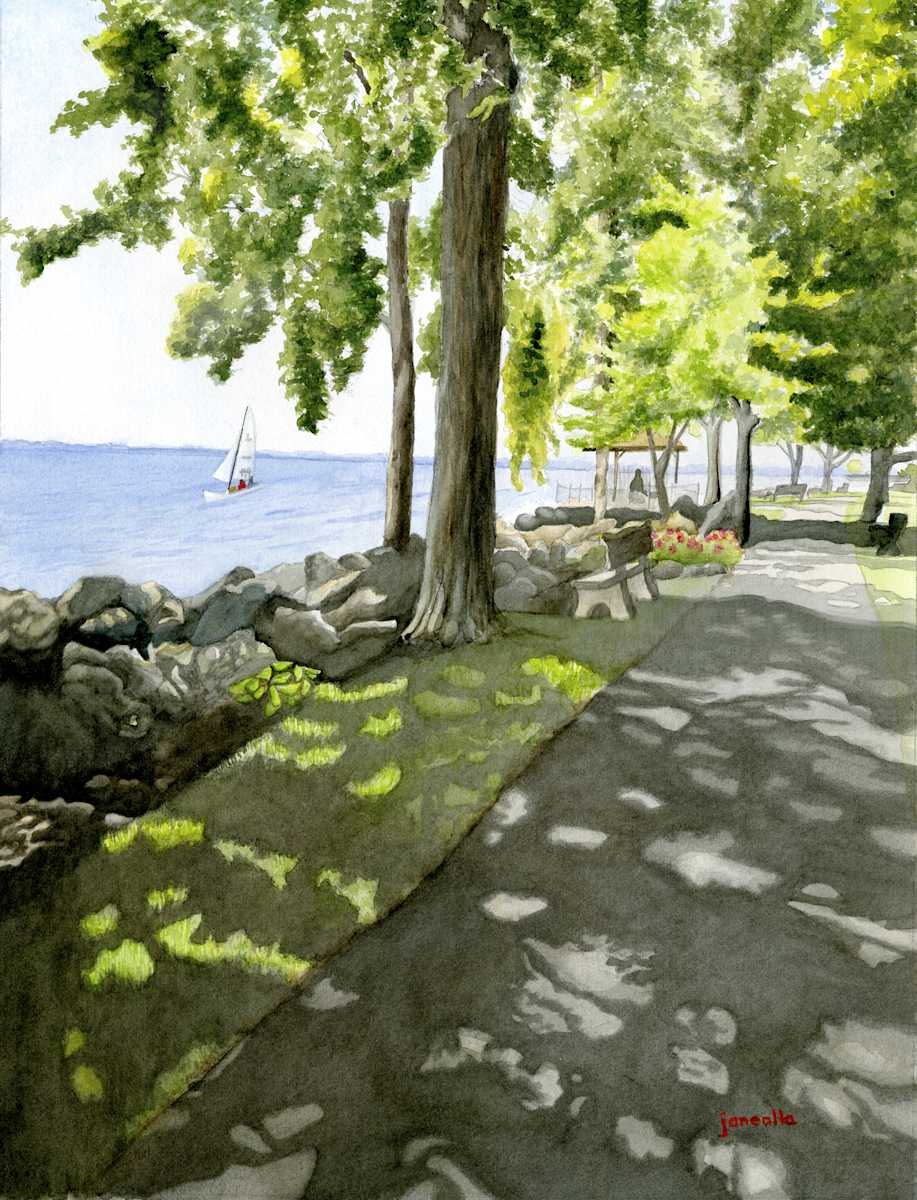 Shadowy Walk by Janealla Killebrew, Image 1.