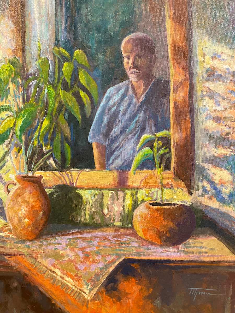 Rural Portrait (Zorn Palette) by Trevor Thomas Fine Arts 