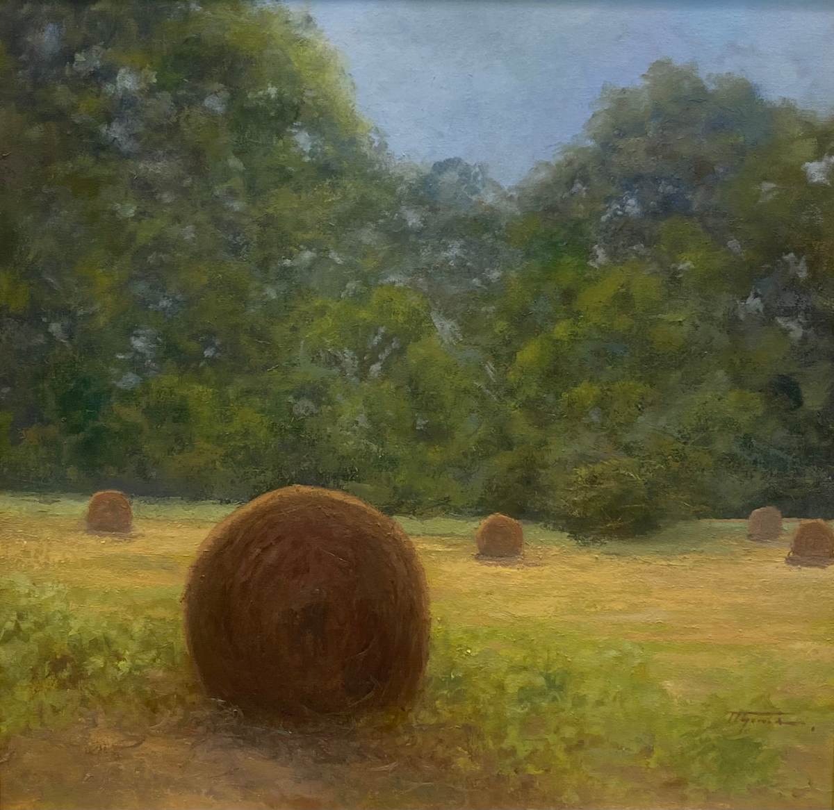 Last Baling by Trevor Thomas Fine Arts 