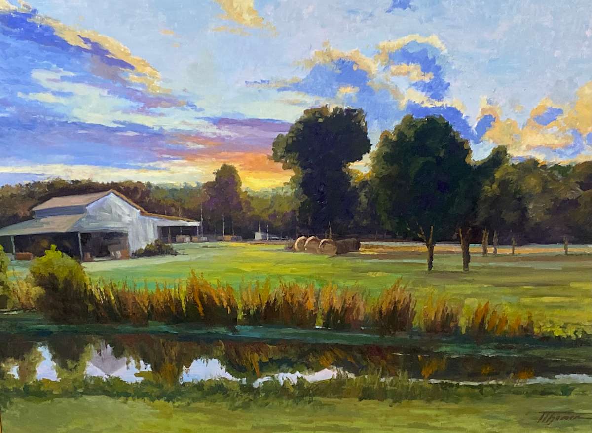 Mississippi Sunset by Trevor  Thomas 