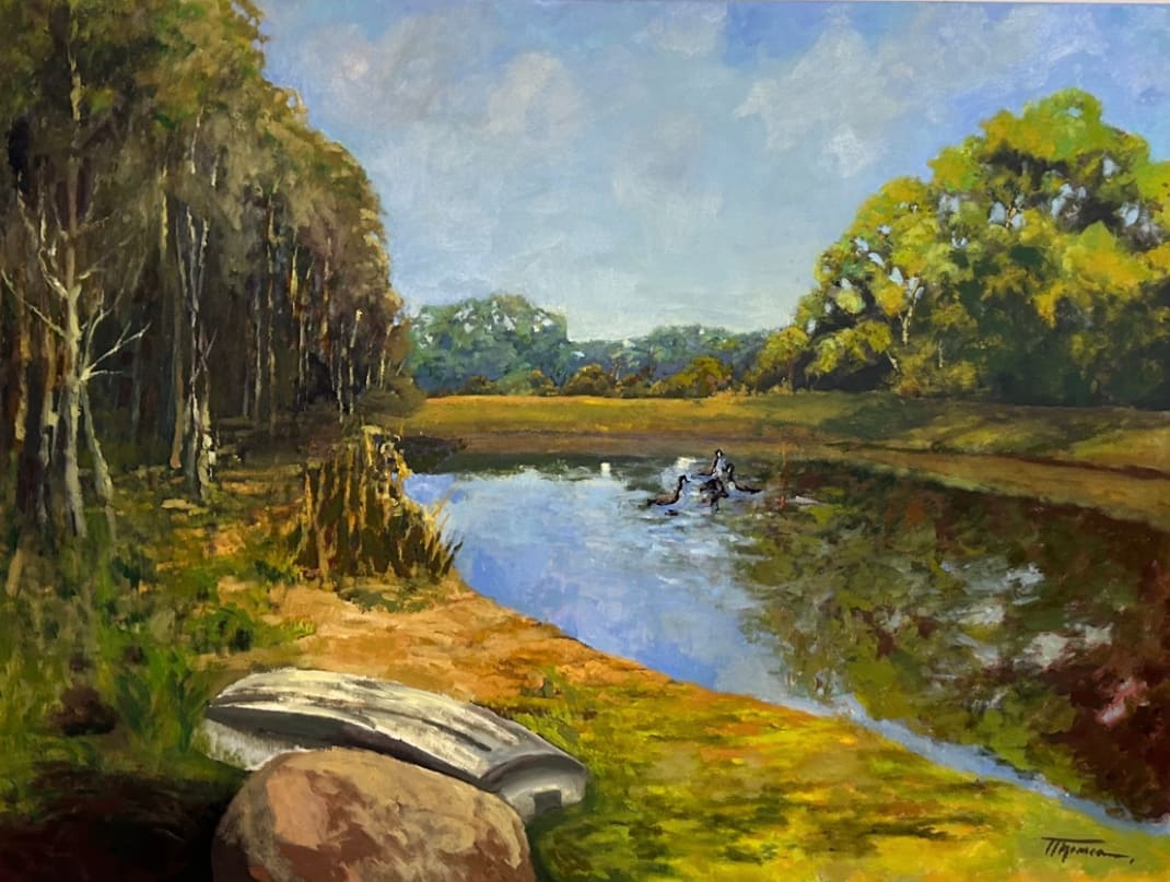 Mrs. Abercrombie's Pond by Trevor  Thomas 