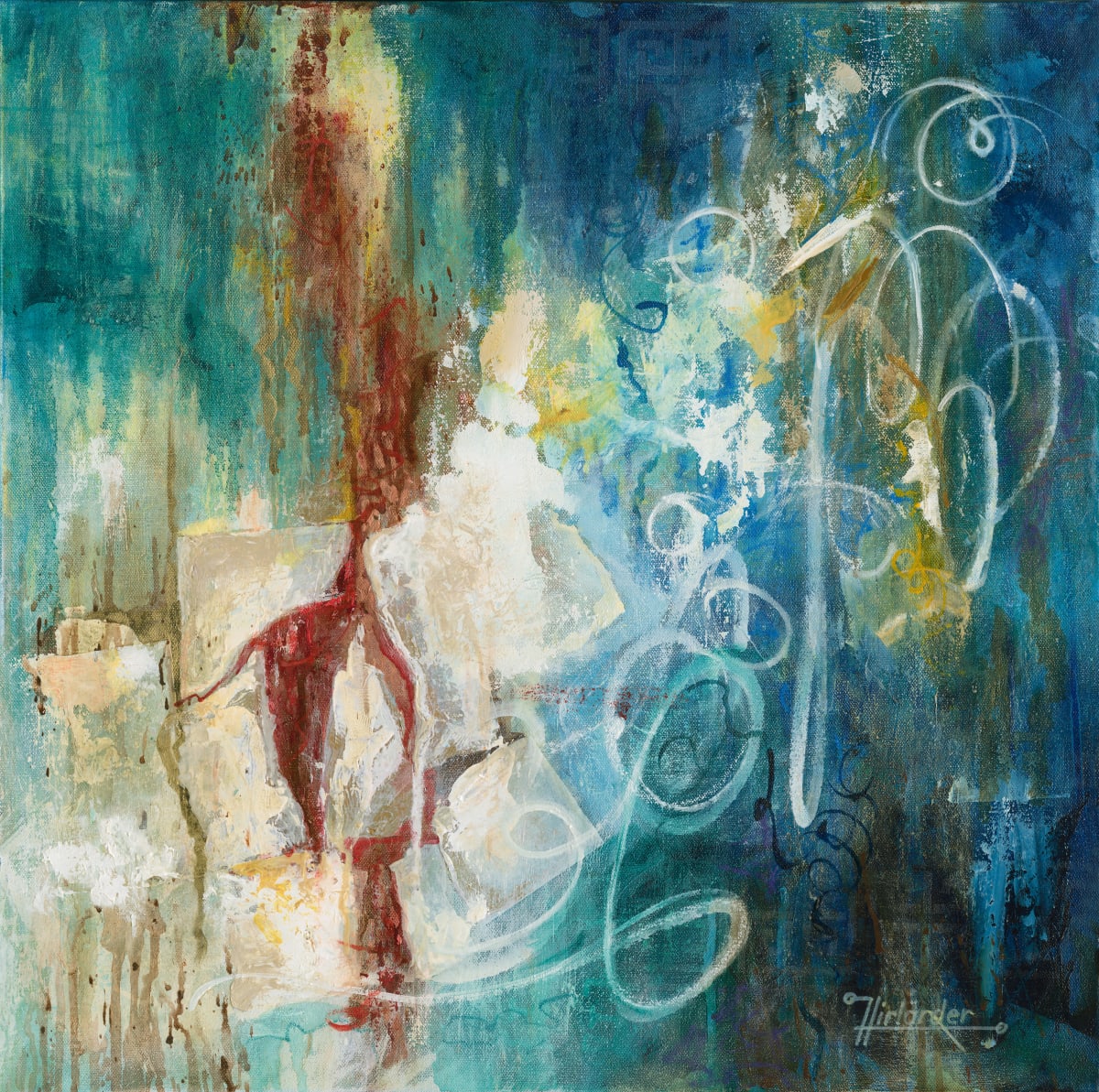 Spring Rain by Ursula Hirländer 