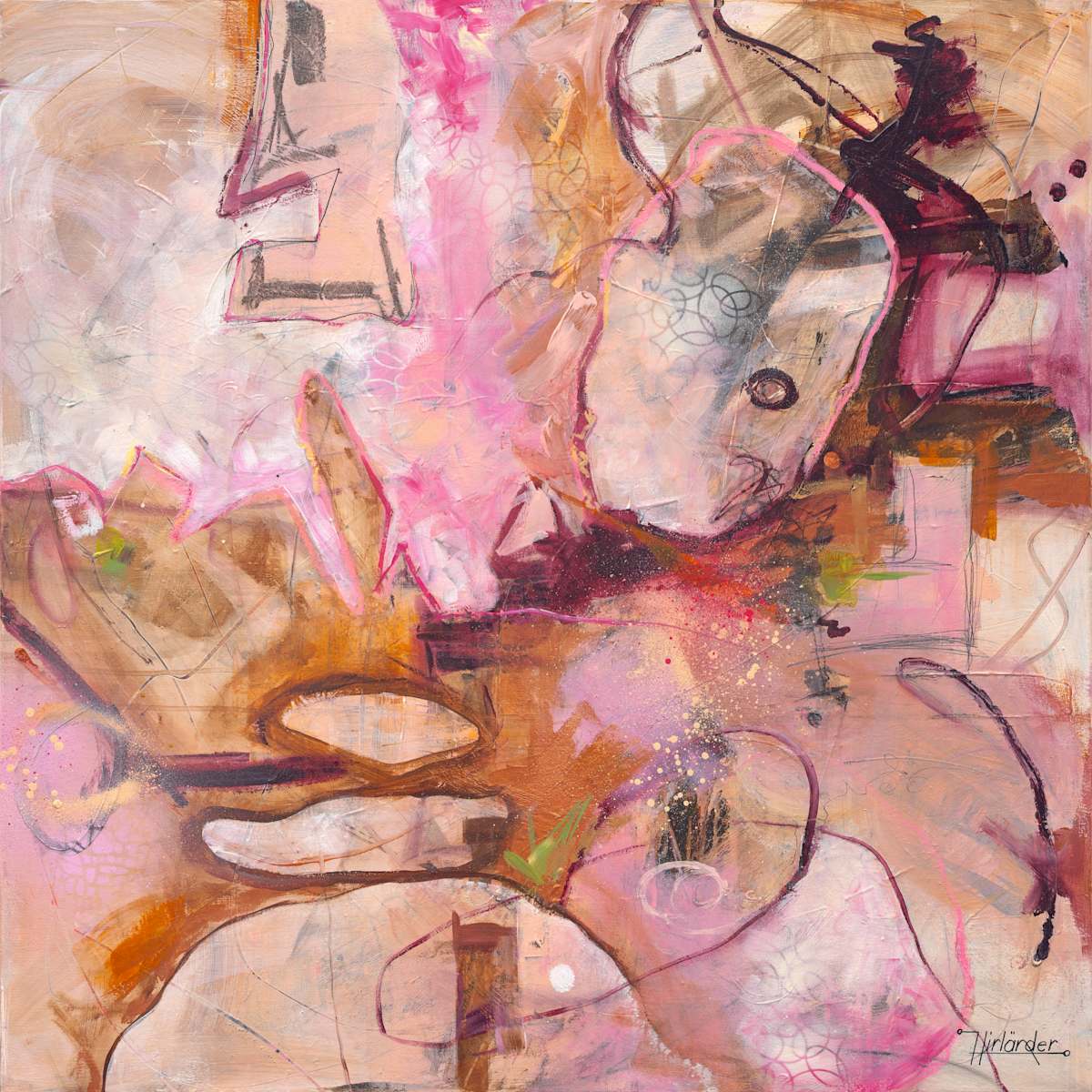 Echoes in Blush by Ursula Hirländer 