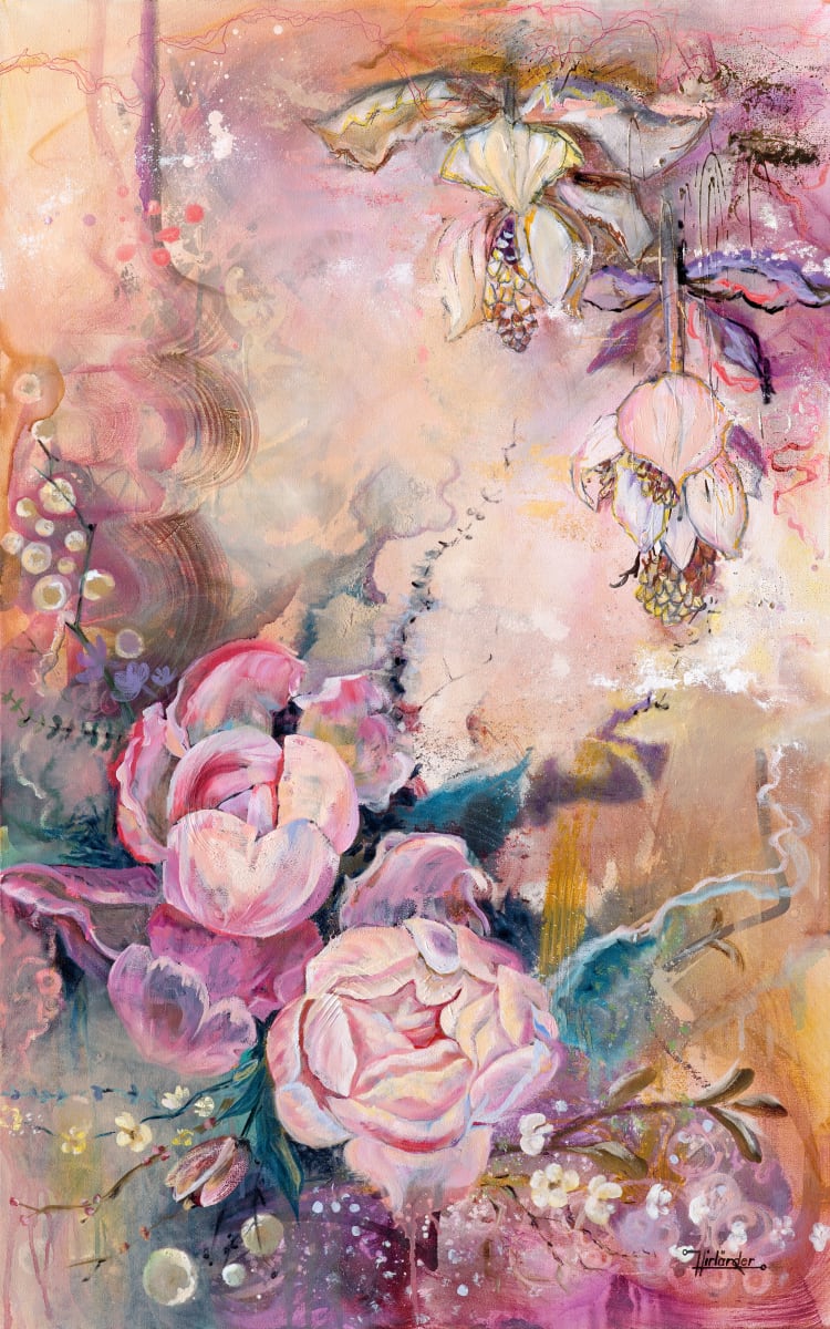 Abstract Floral by Ursula Hirländer 