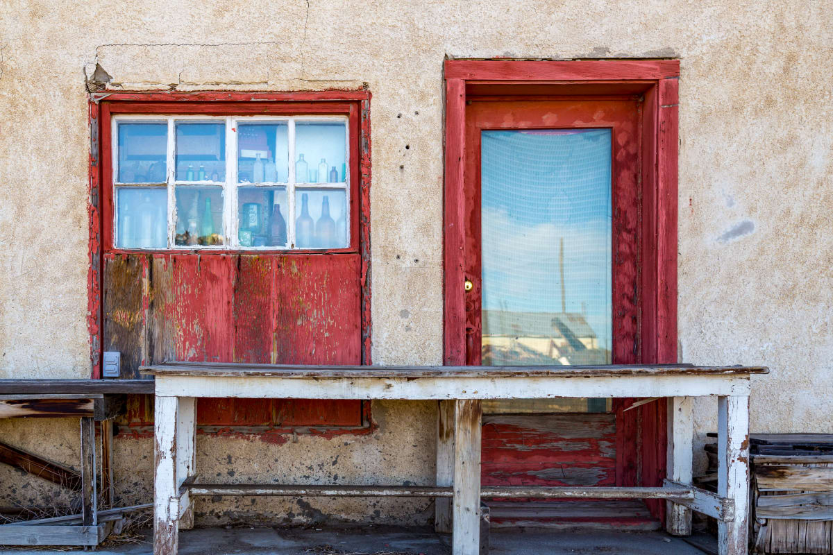 Red Storefront by Denise Hawkins 