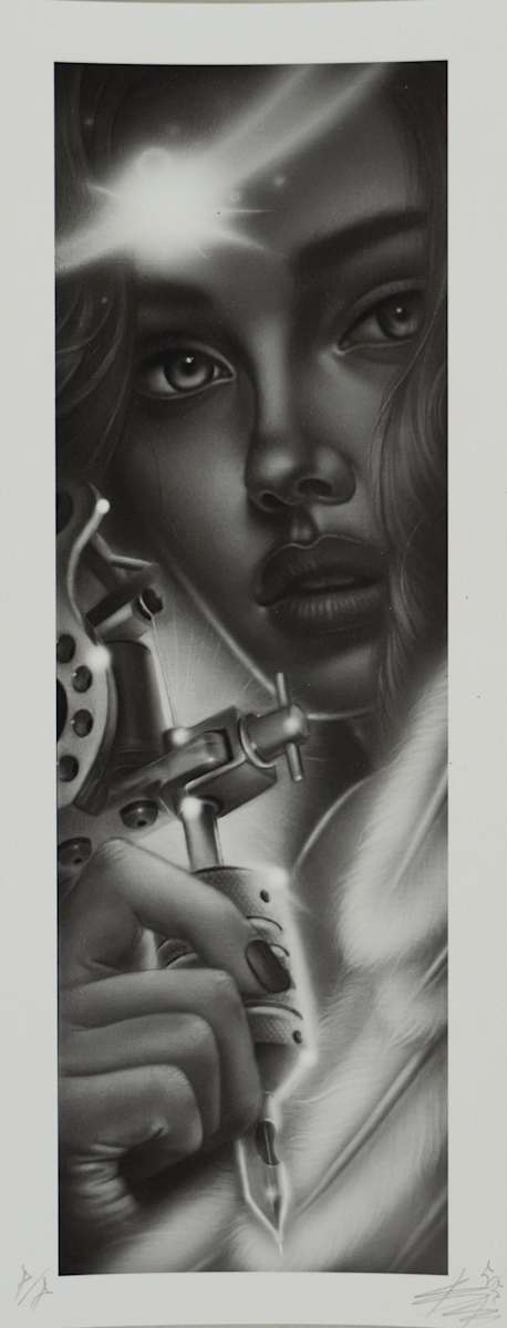 Girl Tattoo Machine by Rich Rose 