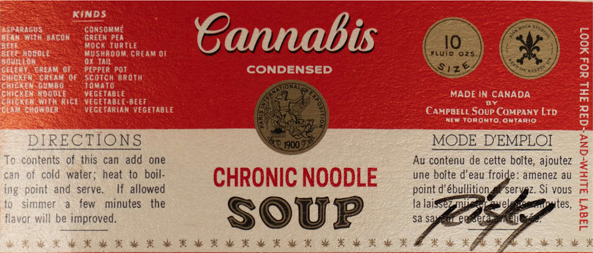 Chronic Noodle Soup Can Wrap by Risk 