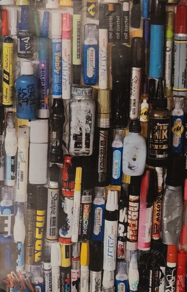 Markers Poster by OG Drew 