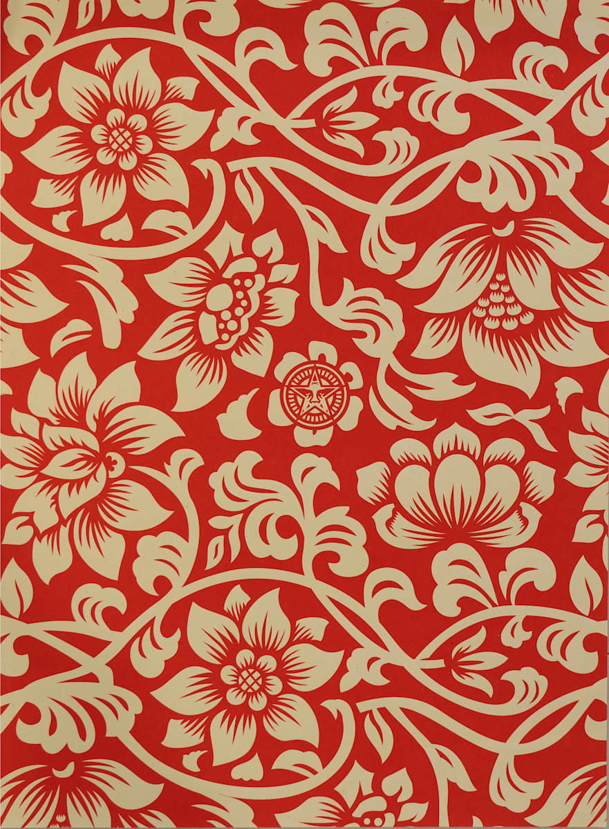 Floral Takeover by Shepard Fairey, Image 1.