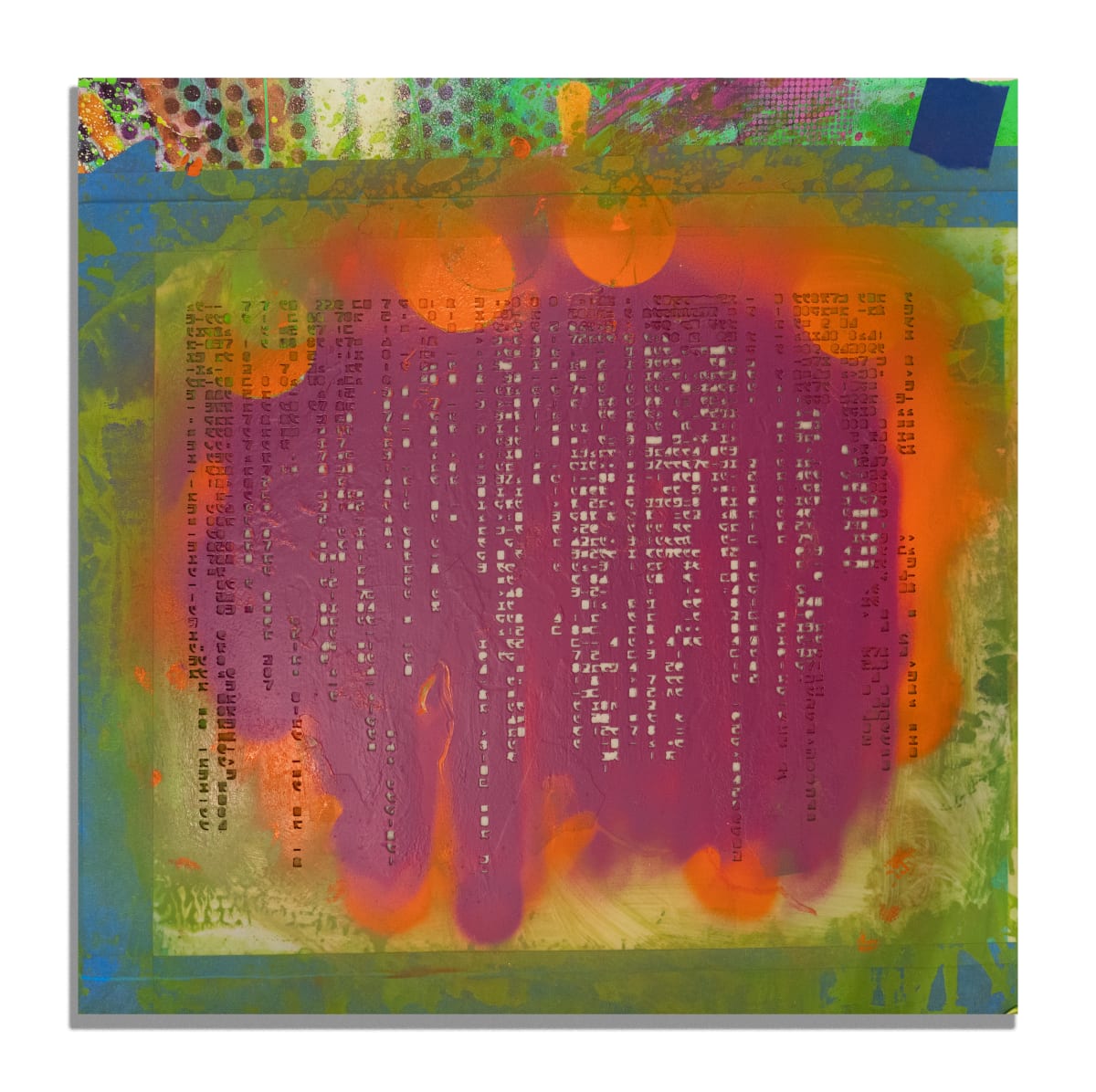 Tech Dealer stencil  (purple) by Billy Morrison 