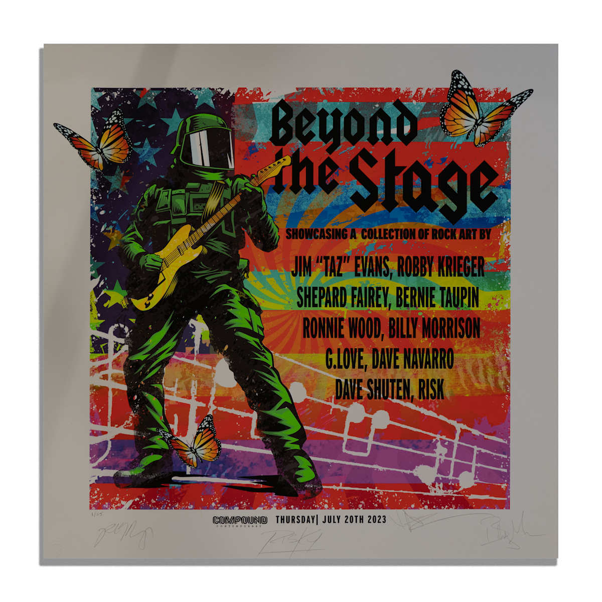 Beyond The Stage by Risk, Taz Evens, Image 1.