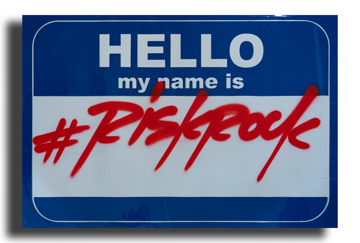 Hello, My Name Is (Blue) by Risk, Image 1.