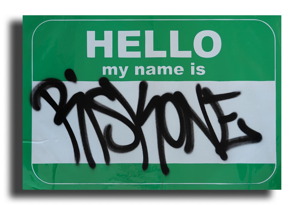 Hello, My Name Is (Green) by Risk, Image 1.
