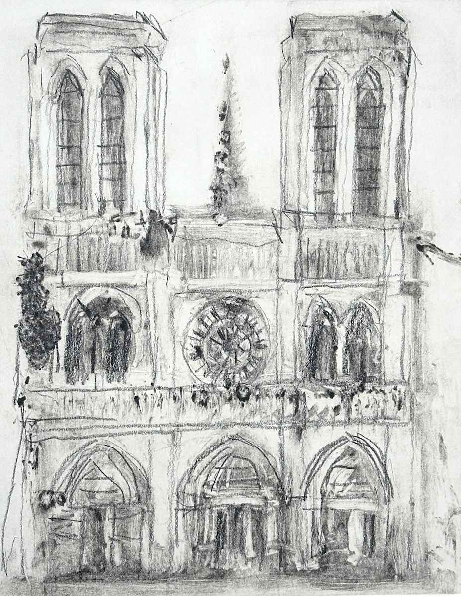 Notre Dame de Paris, 2/2 by Annie Shaver-Crandell, Image 1.