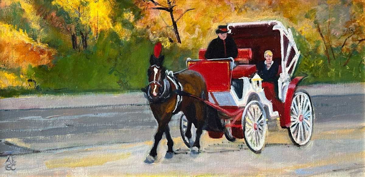 Central Park Carriage Horse by Annie Shaver-Crandell, Image 1.