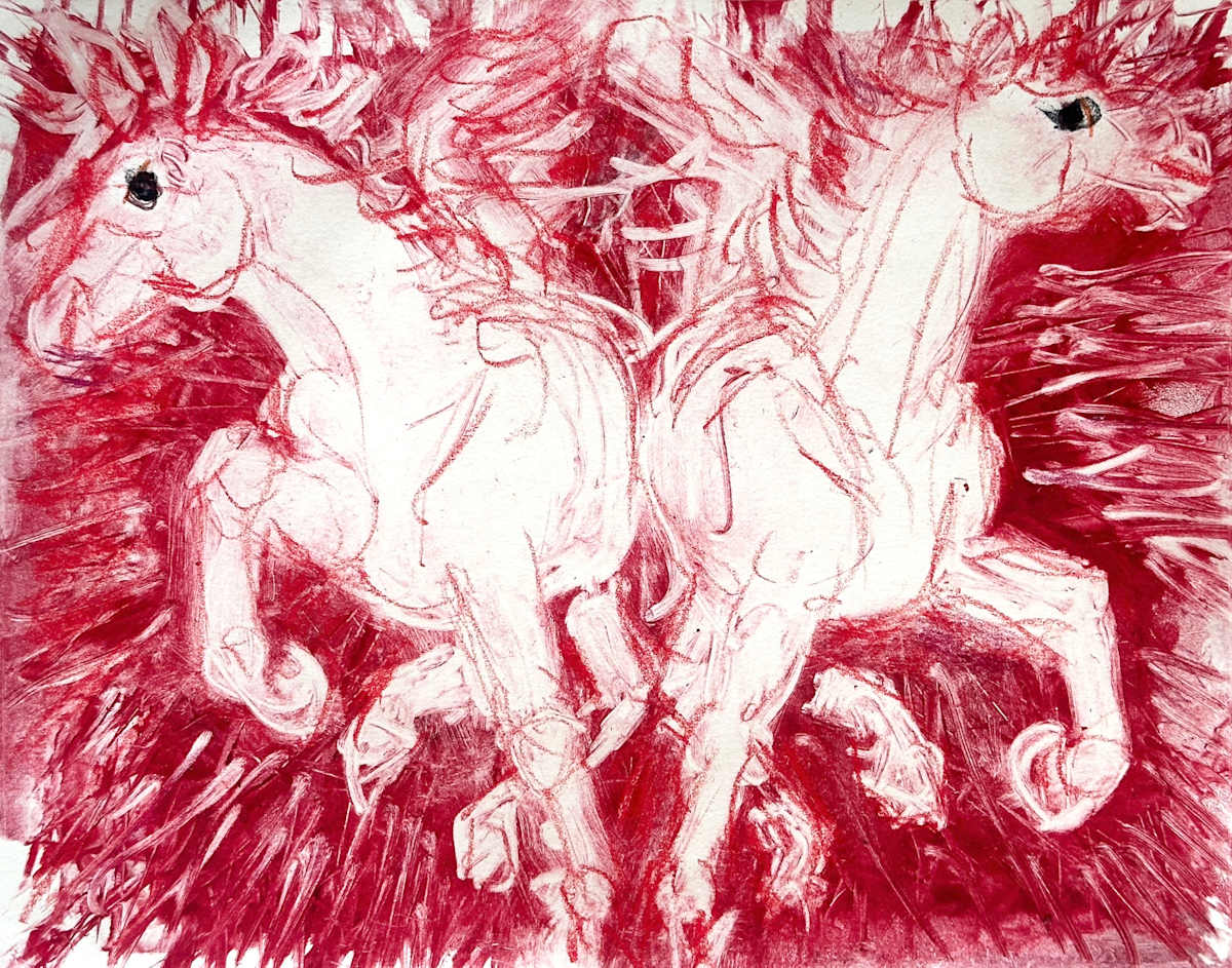 Coming Soon: Year of the Red Fire Horse by Annie Shaver-Crandell, Image 1.