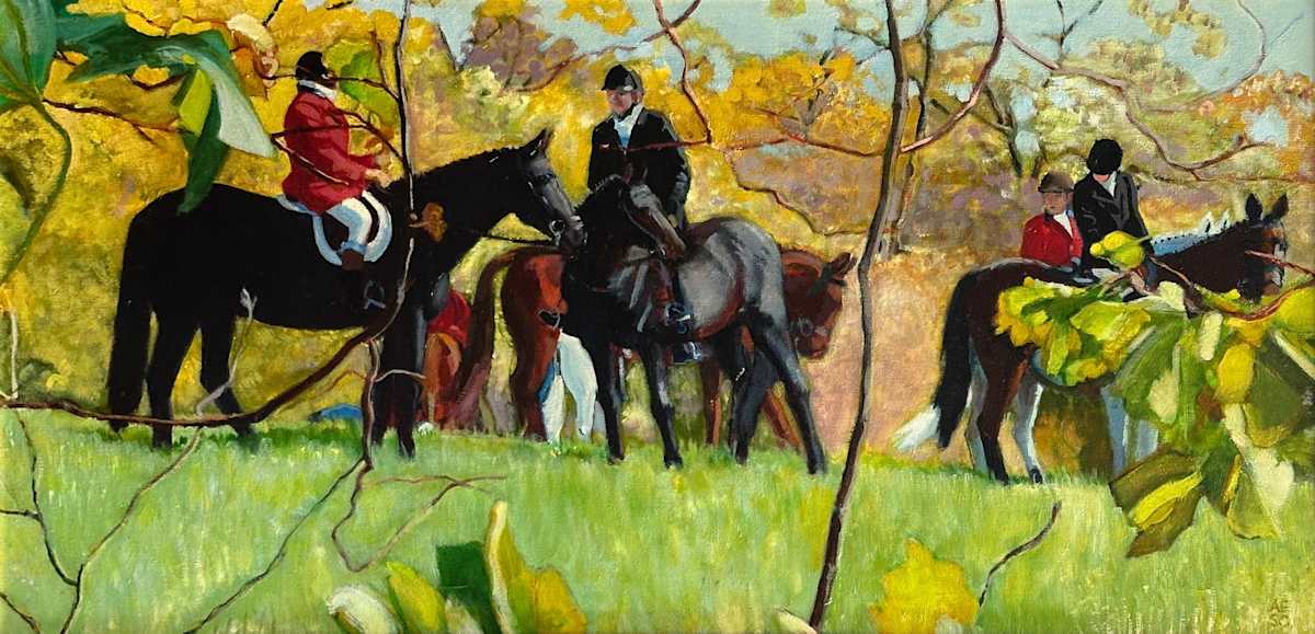 Hunters on a Rise by Annie Shaver-Crandell, Image 1.