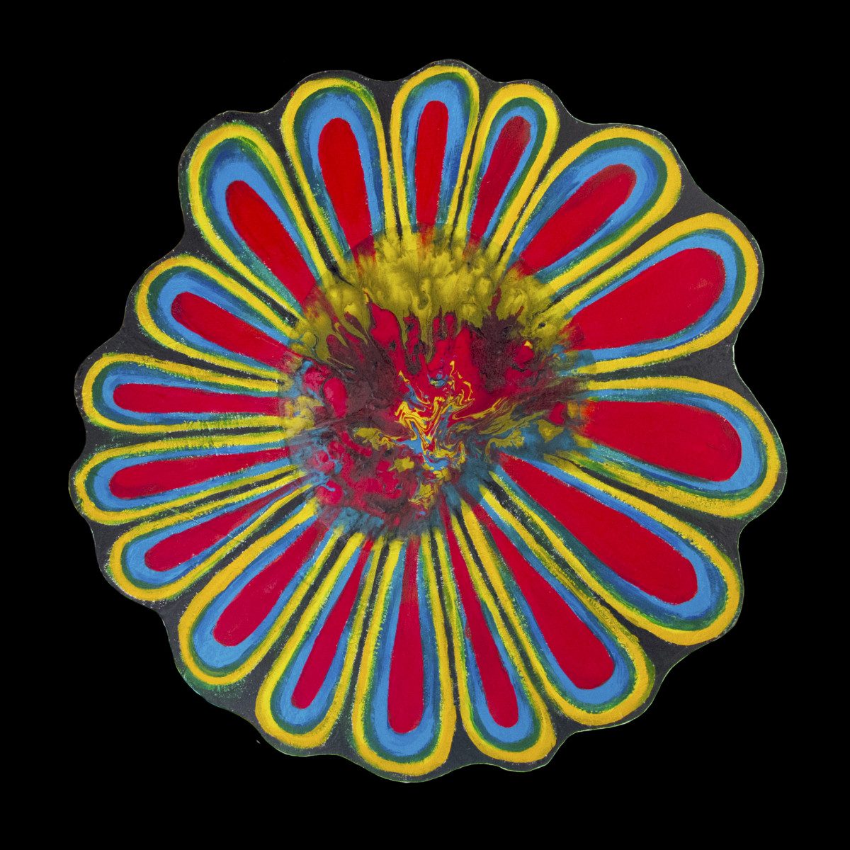 Peace Flower (2) by Gültekin Bilge 