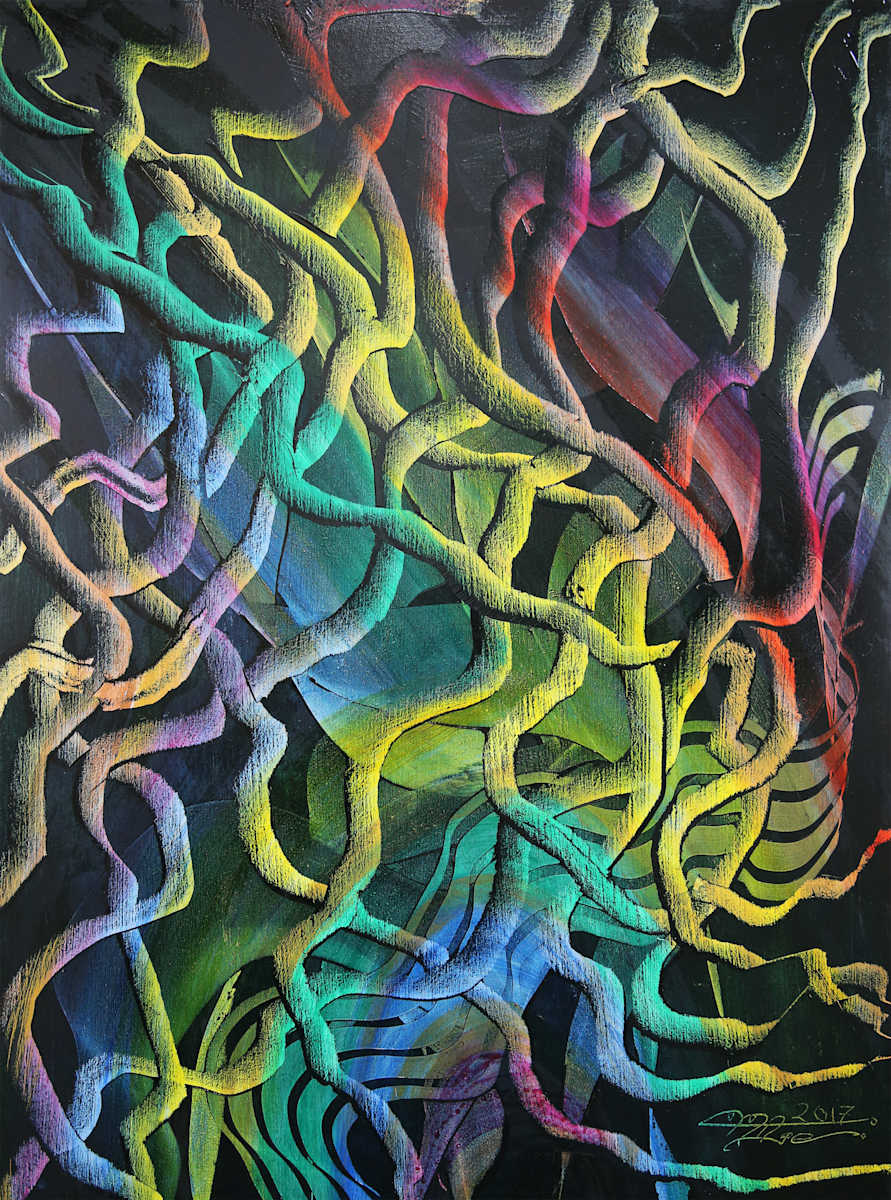 Rainbow (2) by Gültekin Bilge, Image 1.