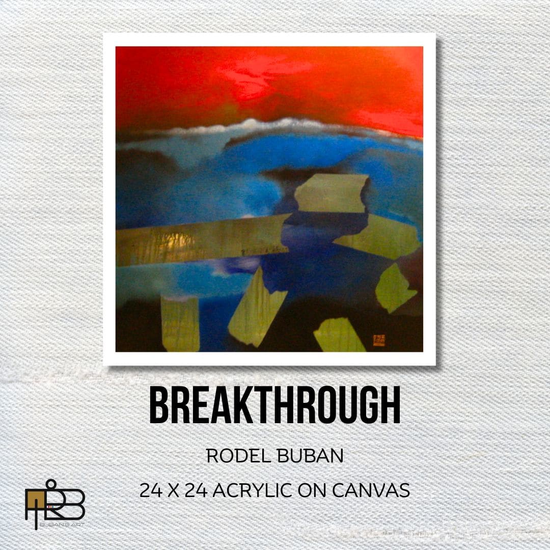 Breakthrough by Rodel Bugtong Buban  Image: with COA