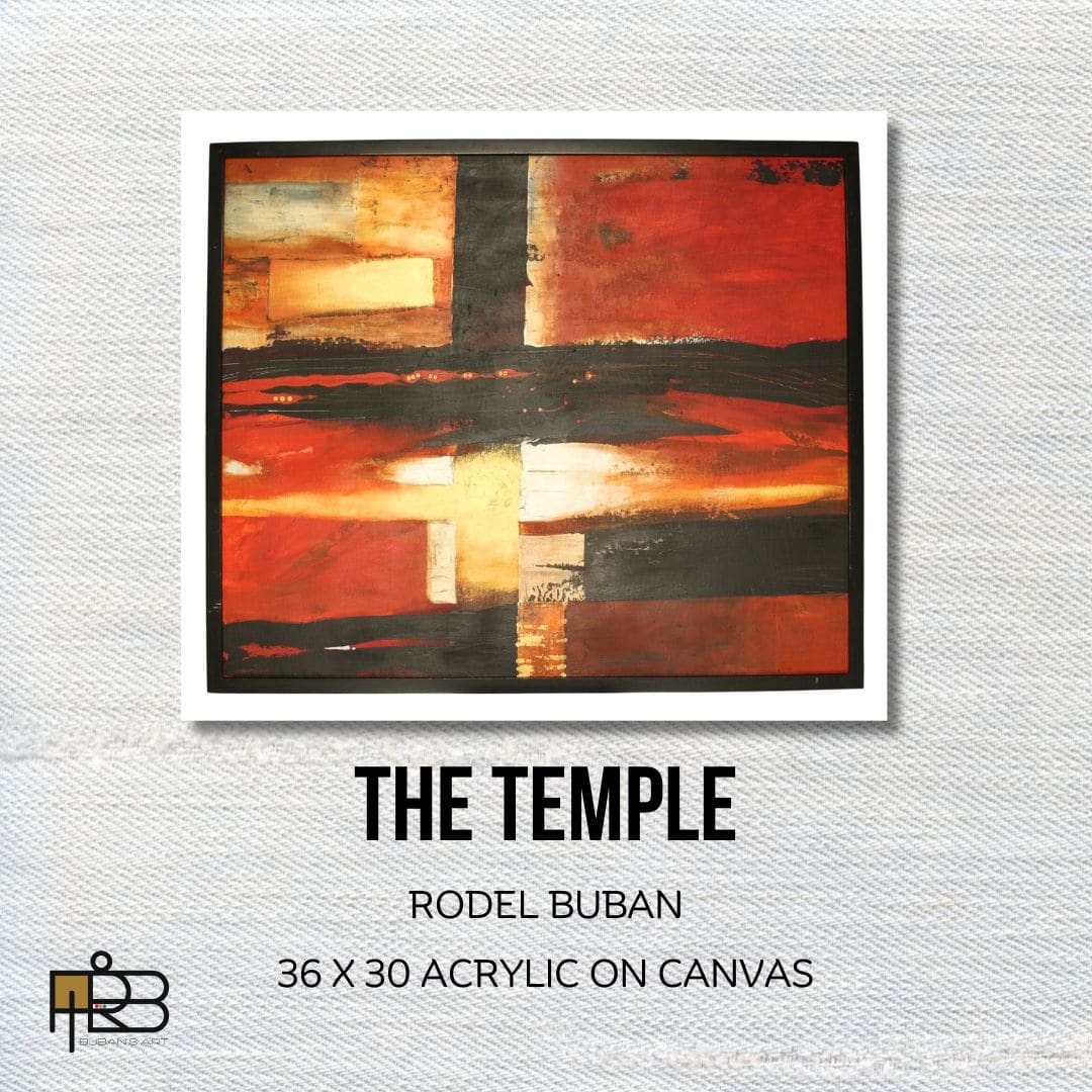 The Temple by Rodel Bugtong Buban  Image: with COA