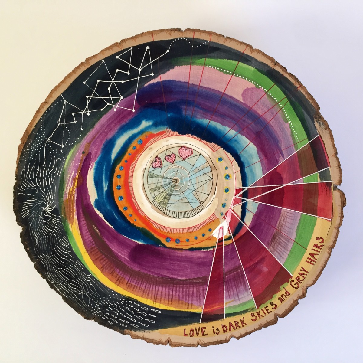 Love is Gray Hairs and Dark Skies by Jacks McNamara 