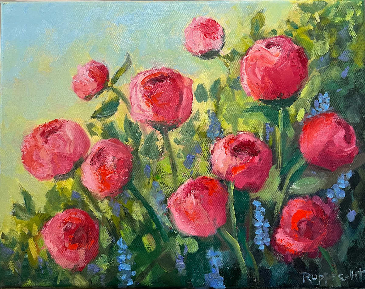 Summer Peonies by Jean Rupprecht 