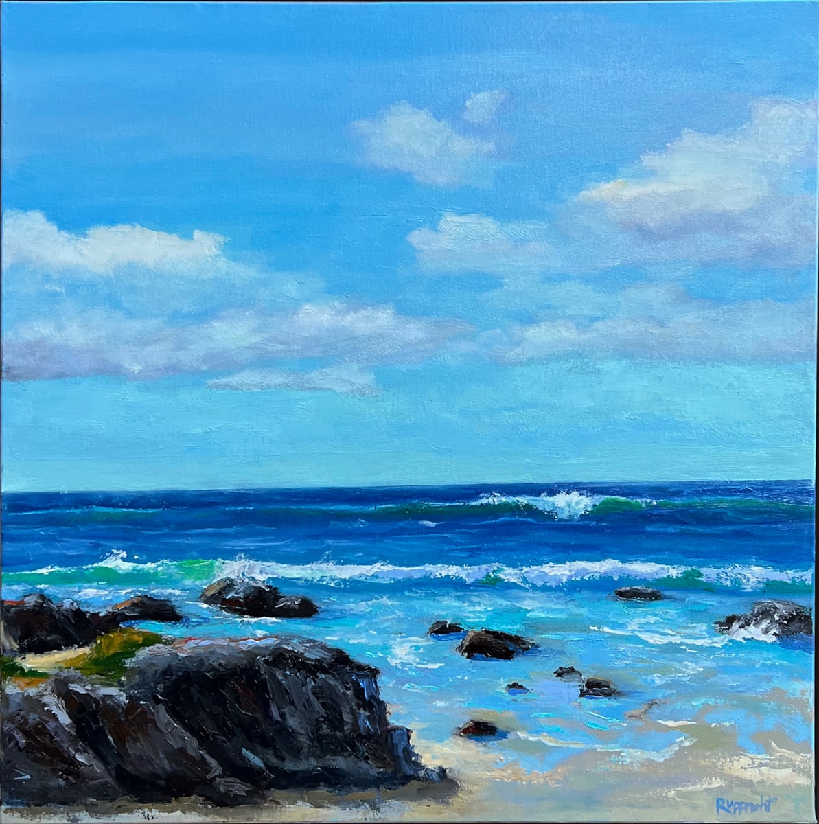 The Sea has my Heart by Jean Rupprecht 