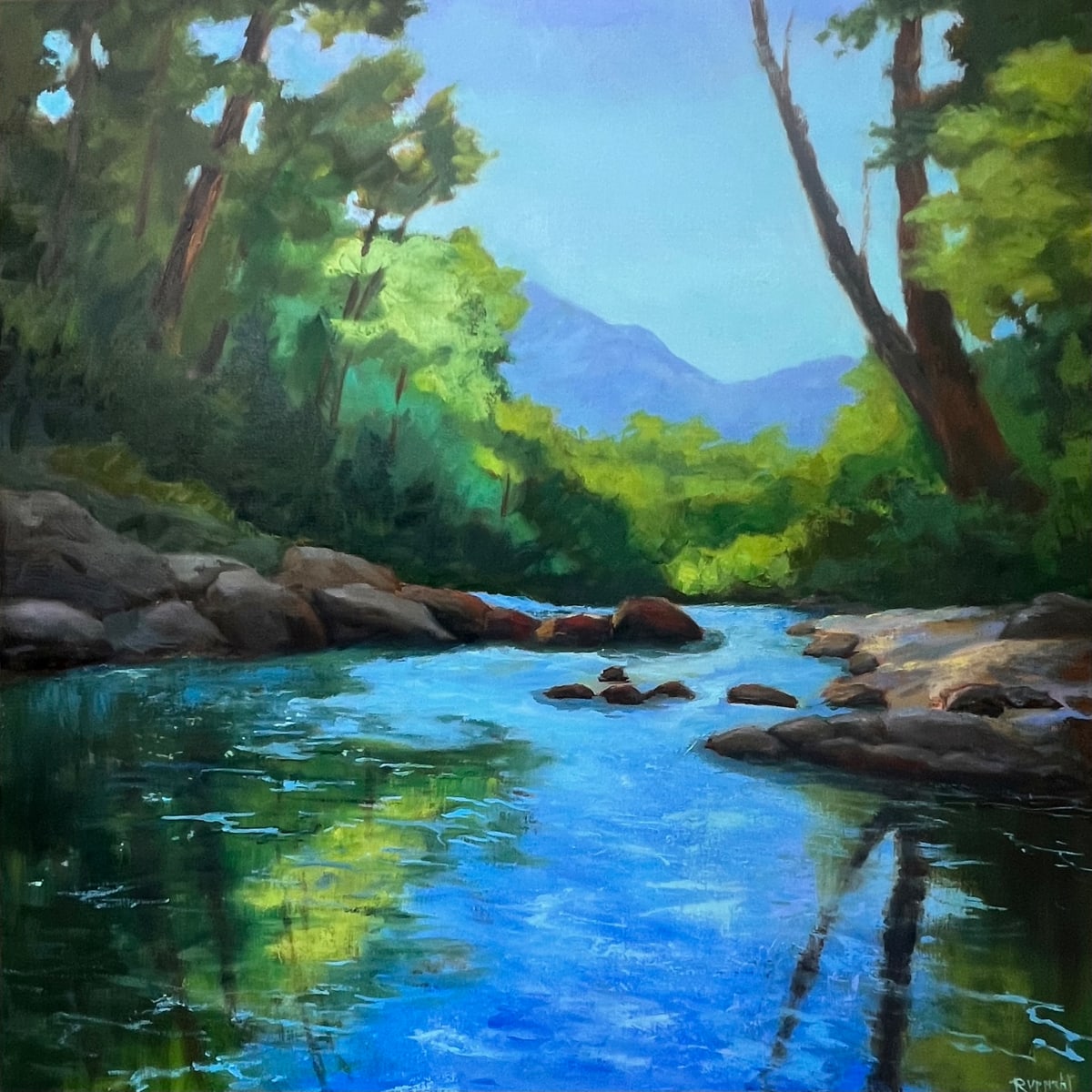 Streams in the Valley by Jean Rupprecht 