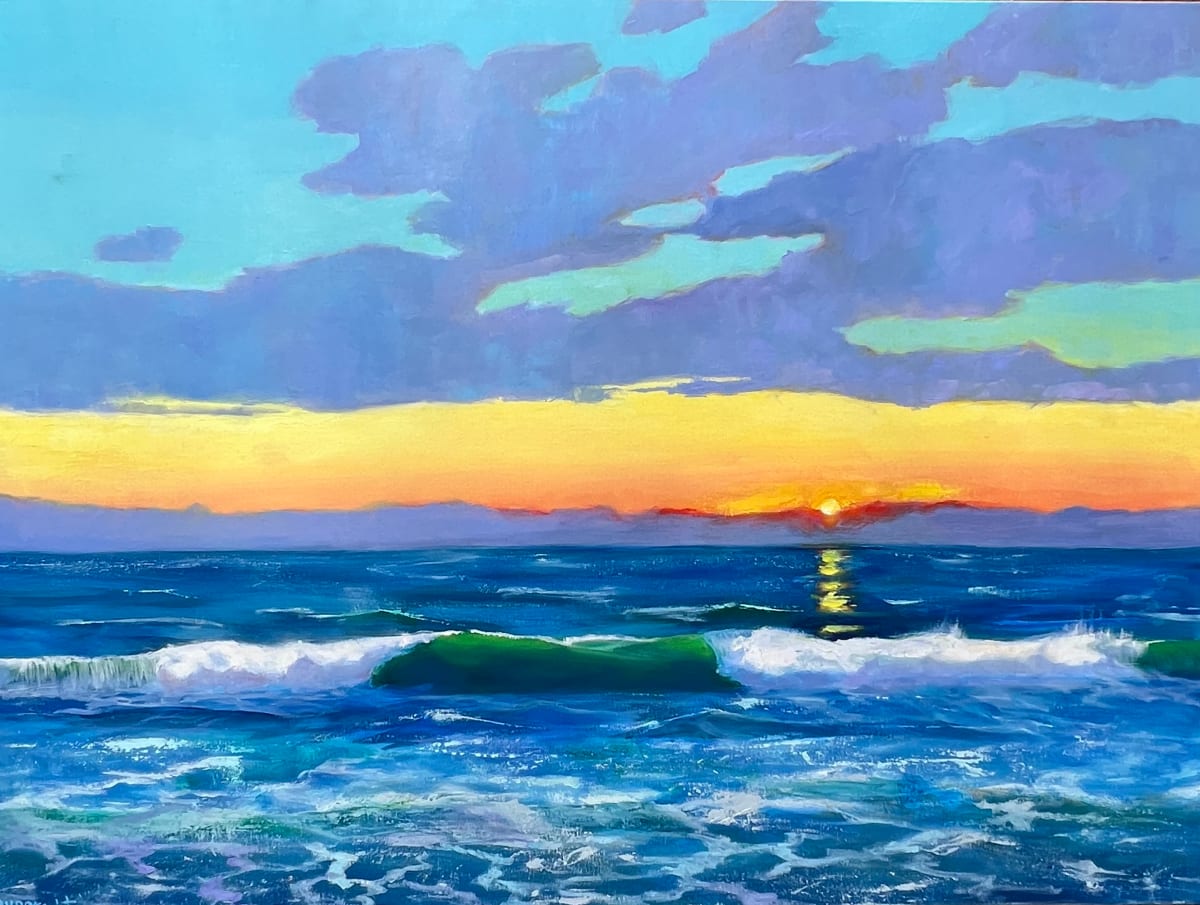 Where Sea meets Sky by Jean Rupprecht 