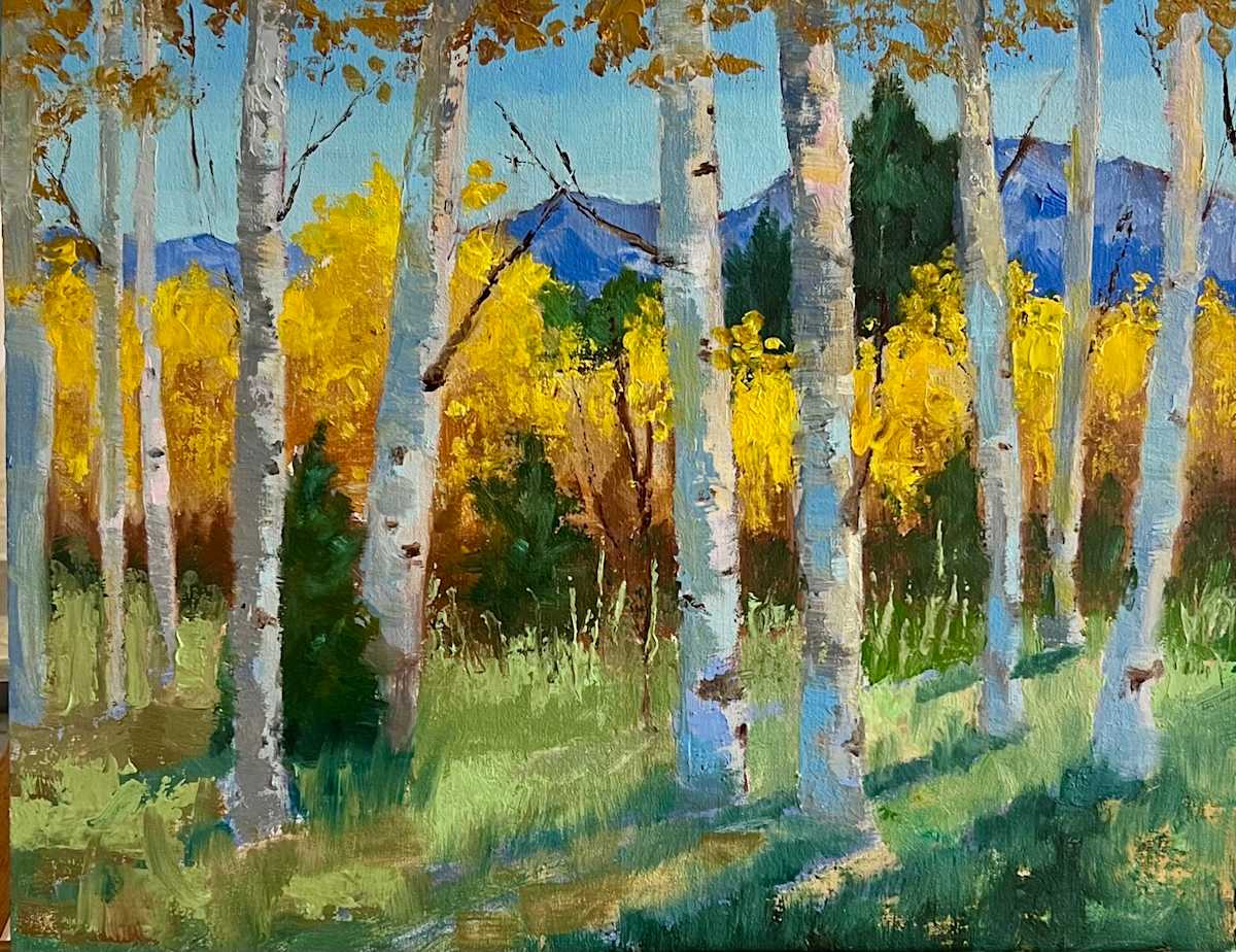 Aspens by Jean Rupprecht 