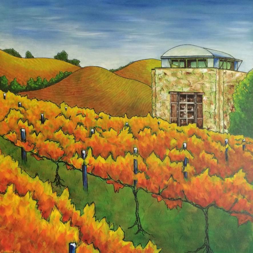Autumn in the Vale by Madeleine Elkin 