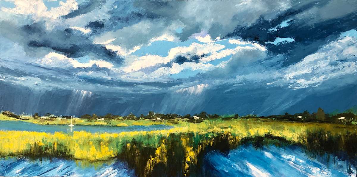And the Sun Breaks Thru by Madeleine Elkin 