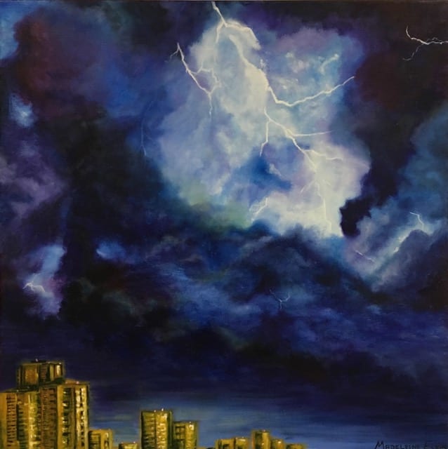 City Storm by Madeleine Elkin 